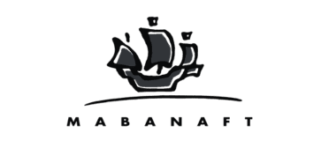 BroadPeak Client: Mabanaft logo with mark in the shape of a ship