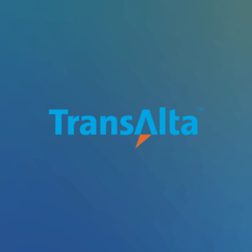 TransAlta logo with orange mark