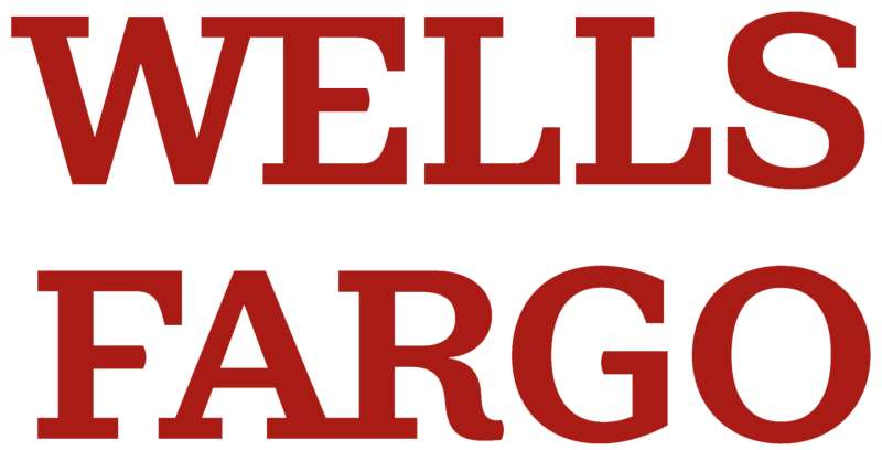 Wells Fargo logo in red