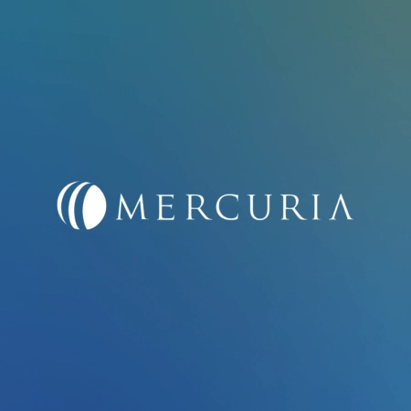 Mercuria logo with circular mark