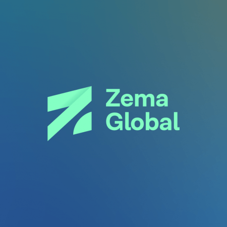 Zema logo in pale green with Z mark
