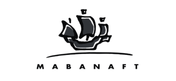 BroadPeak Client: Mabanaft logo with mark in the shape of a ship