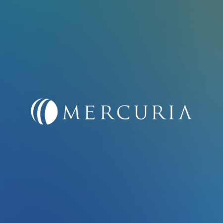 Mercuria logo with circular mark