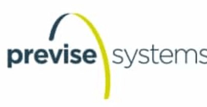 Previse Systems logo with yellow circular mark