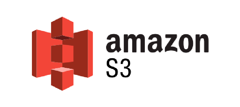 Amazon S3 logo with red mark