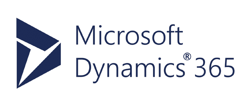 Microsoft Dynamics logo with navy mark