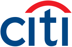 Citi logo with red arch mark