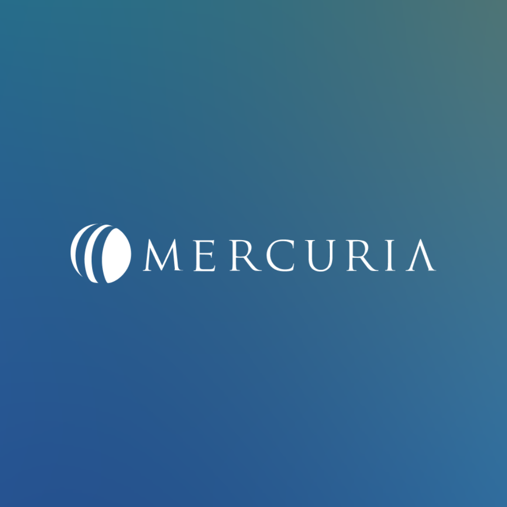 Mercuria logo with circular mark
