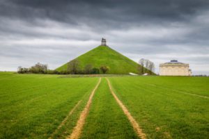 Waterloo on green hill