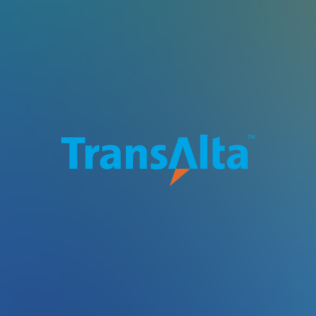 TransAlta logo with orange mark