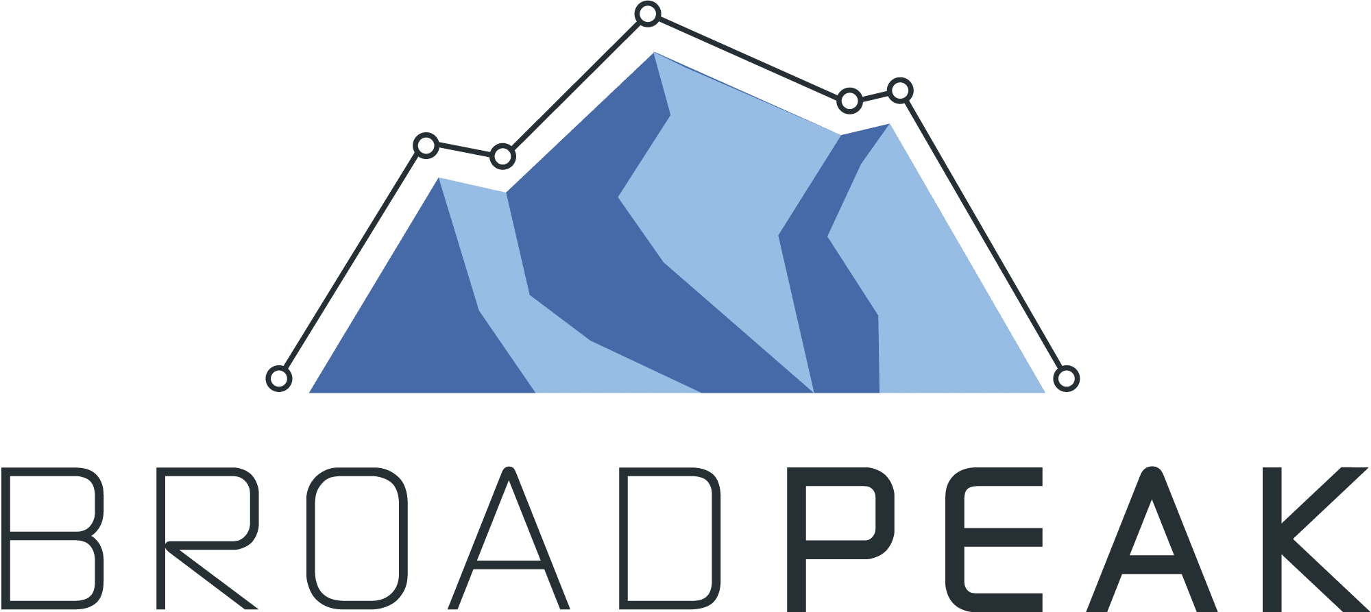 BroadPeak logo - transparent background