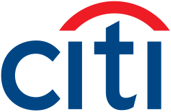 Citi logo with red arch mark