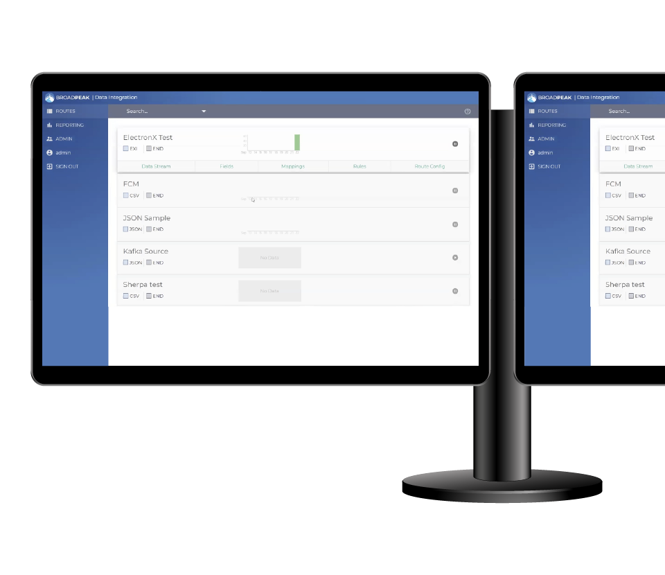 Screenshot of BroadPeak's Trade Reconciliation in action