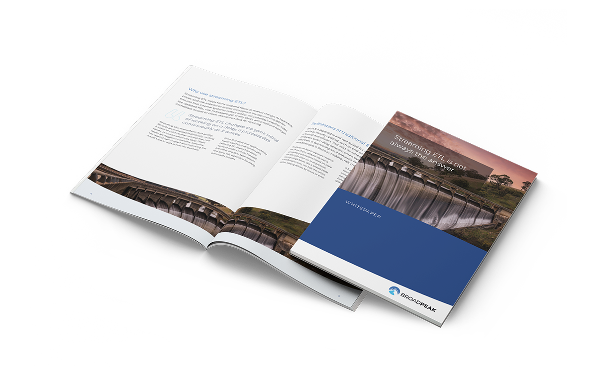 Mockup of BroadPeak whitepaper: