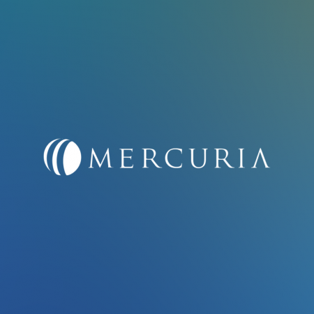 Mercuria logo with circular mark