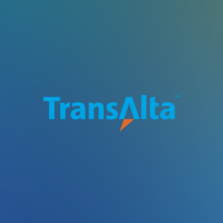 TransAlta logo with orange mark